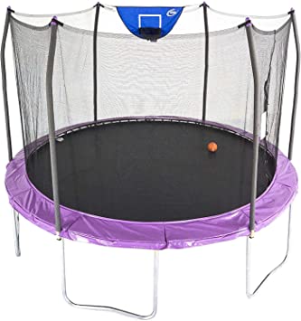 skywalker trampoline with basketball hoop