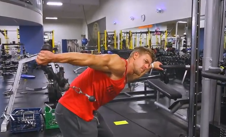 About Cable Tricep Kickback